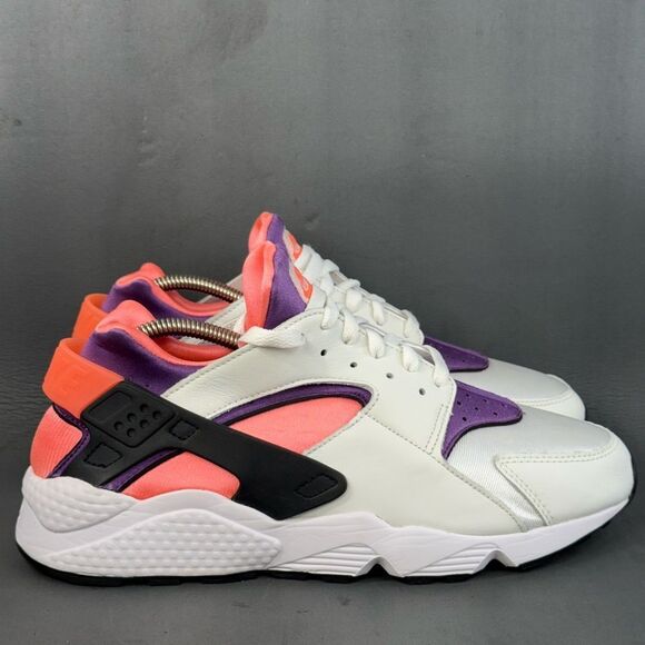 Nike Air Huarache Bright Mango athletic sneaker shoes men’s size 11.5 - Picture 1 of 8